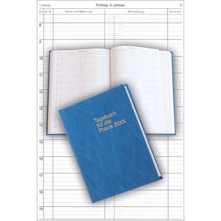 Tagebuch für die Praxis 2025 (Fadenheftung)